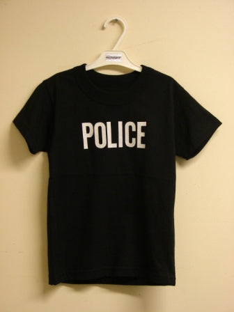 T-shirt POLICE, barn