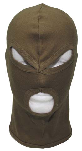 3-håls balaclava, tu
