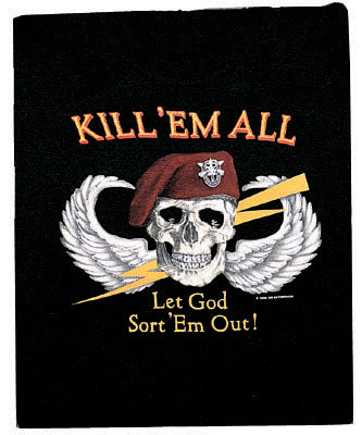 T-shirt, kill ´em al
