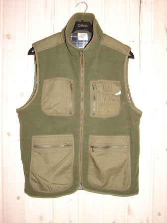 Fleece väst, fodrad