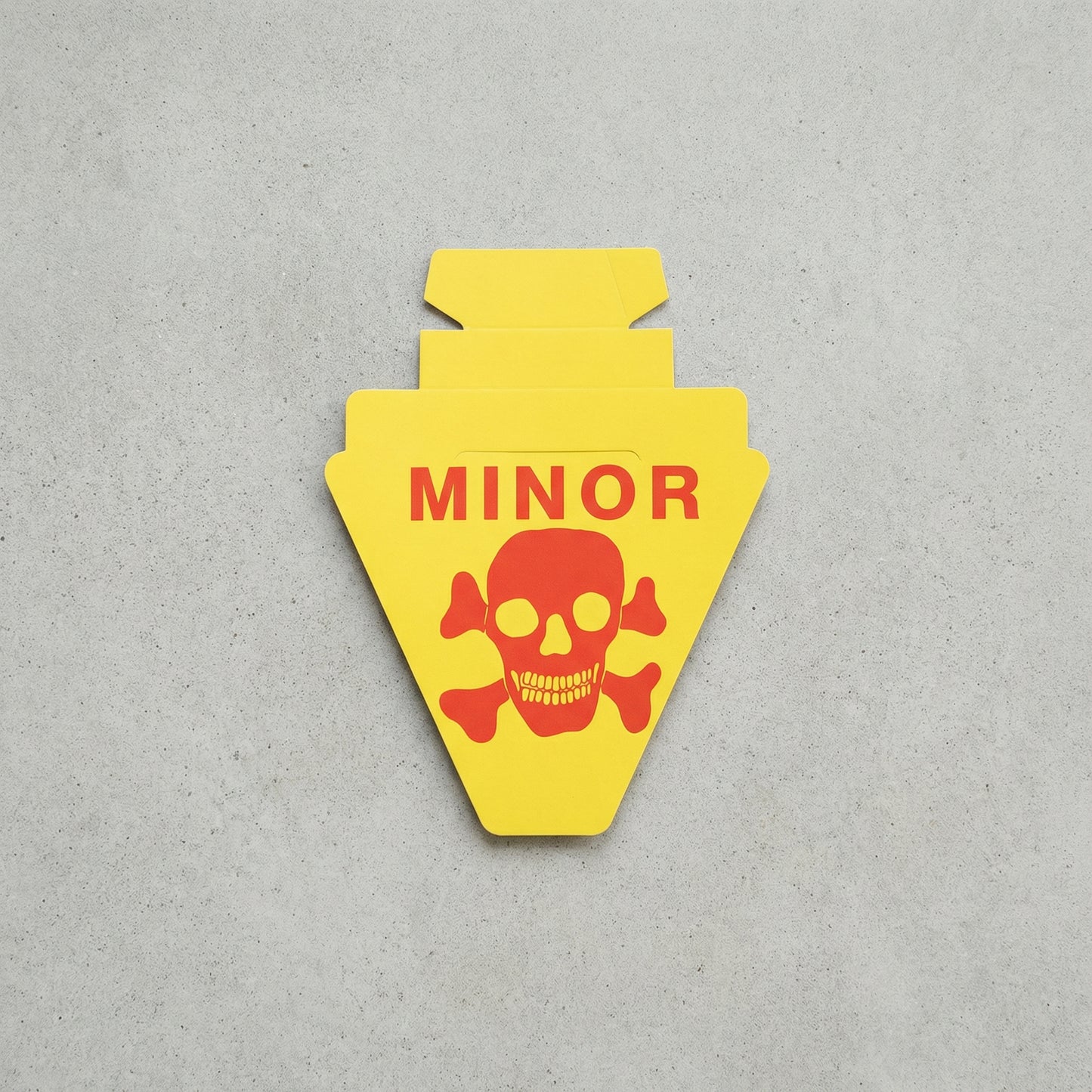 Minvarningsskylt
