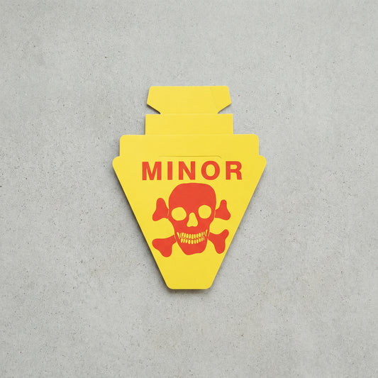 Minvarningsskylt